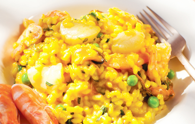 Shaun Rankin's Seafood Risotto