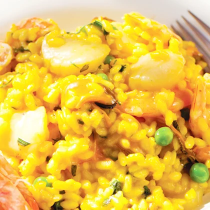 Shaun Rankin's Seafood Risotto
