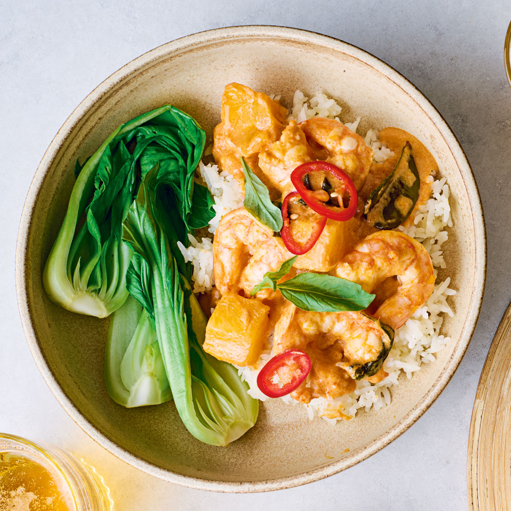 King Prawn and Pineapple Curry