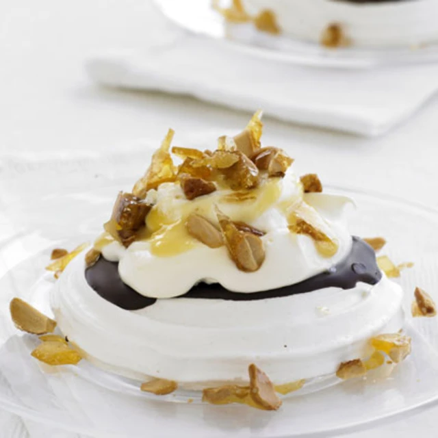 Lemon and Praline Meringue