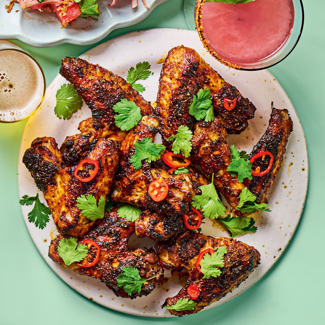  Honey-marinated BBQ Wing