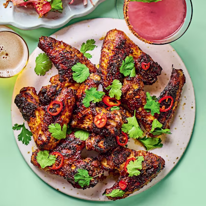 Honey-marinated BBQ Wing