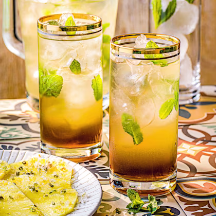 Pineapple Gin Iced Tea