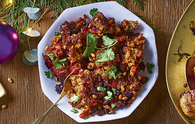 Christmas Stuffing Two Ways