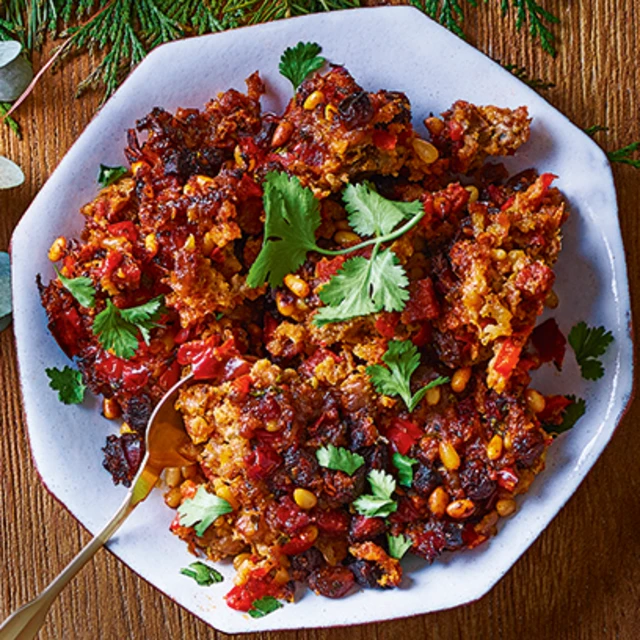 Christmas Stuffing Two Ways
