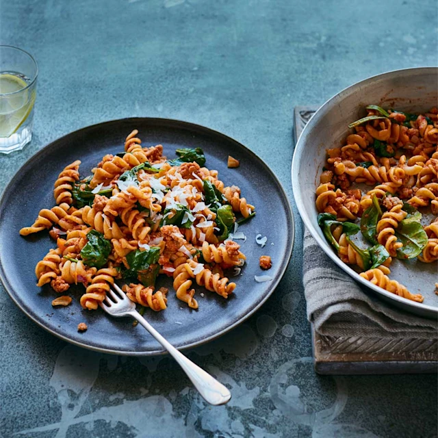 Sausage & Fennel Wholewheat Fusilli