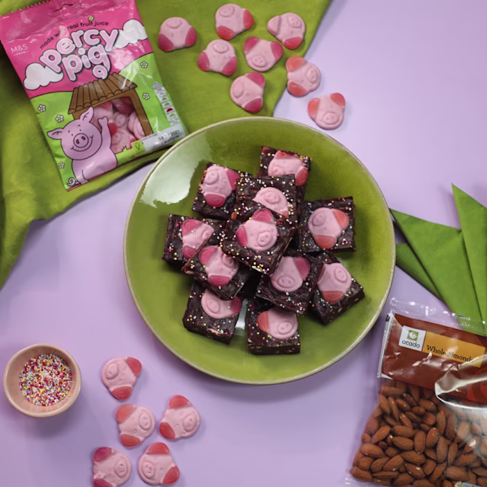 Percy Pig Fudge