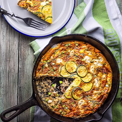 Courgette Frittata