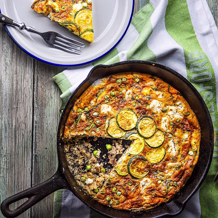 Courgette Frittata
