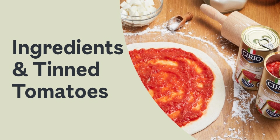 Ingredients & Tinned Tomatoes