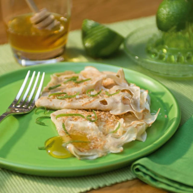 Coconut Lime Pancakes