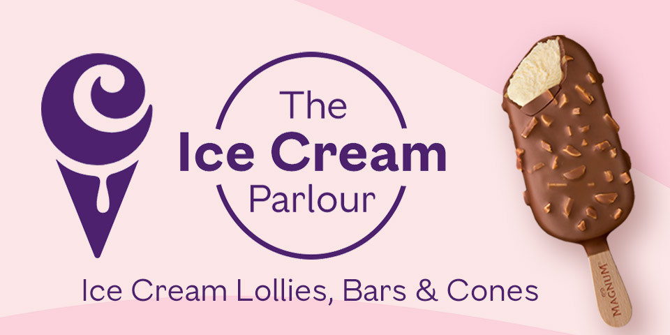 Ice Cream Lollies, Bars & Cones