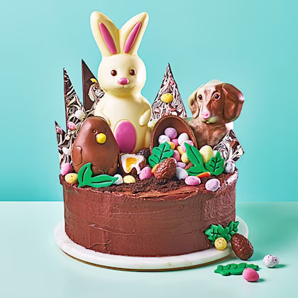 Easter Egg Hunt Cake