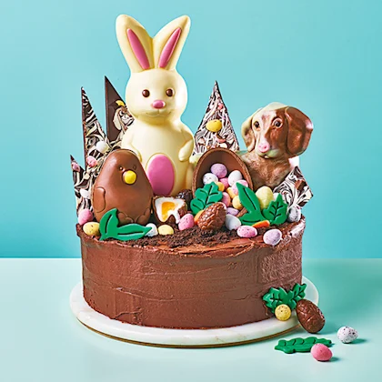 Easter Egg Hunt Cake