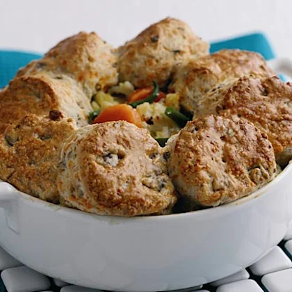 Autumn Vegetable Cobbler