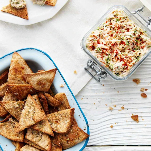 Mackerel Pate with Pitta Chips & Cucumber