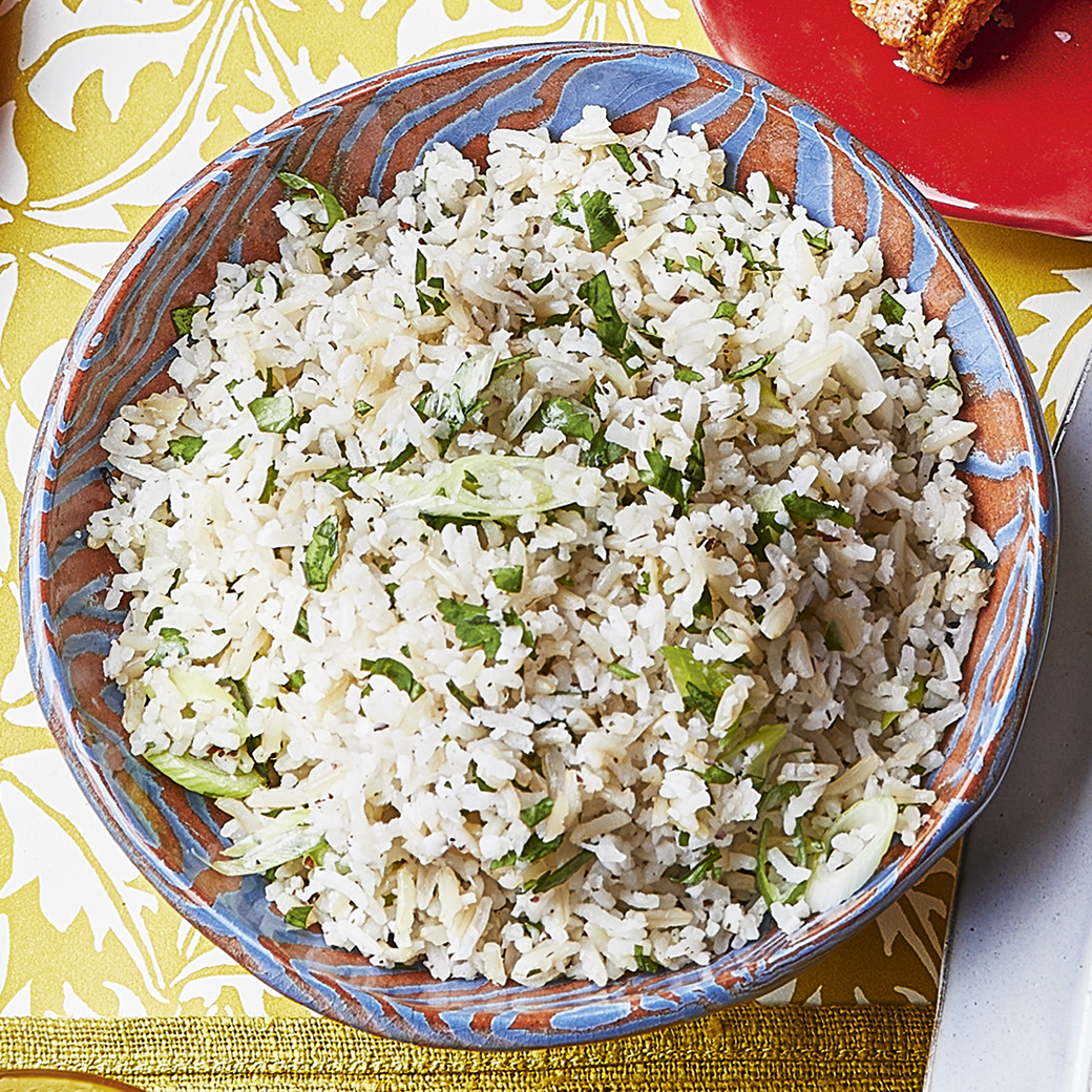 Coconut and Coriander Rice