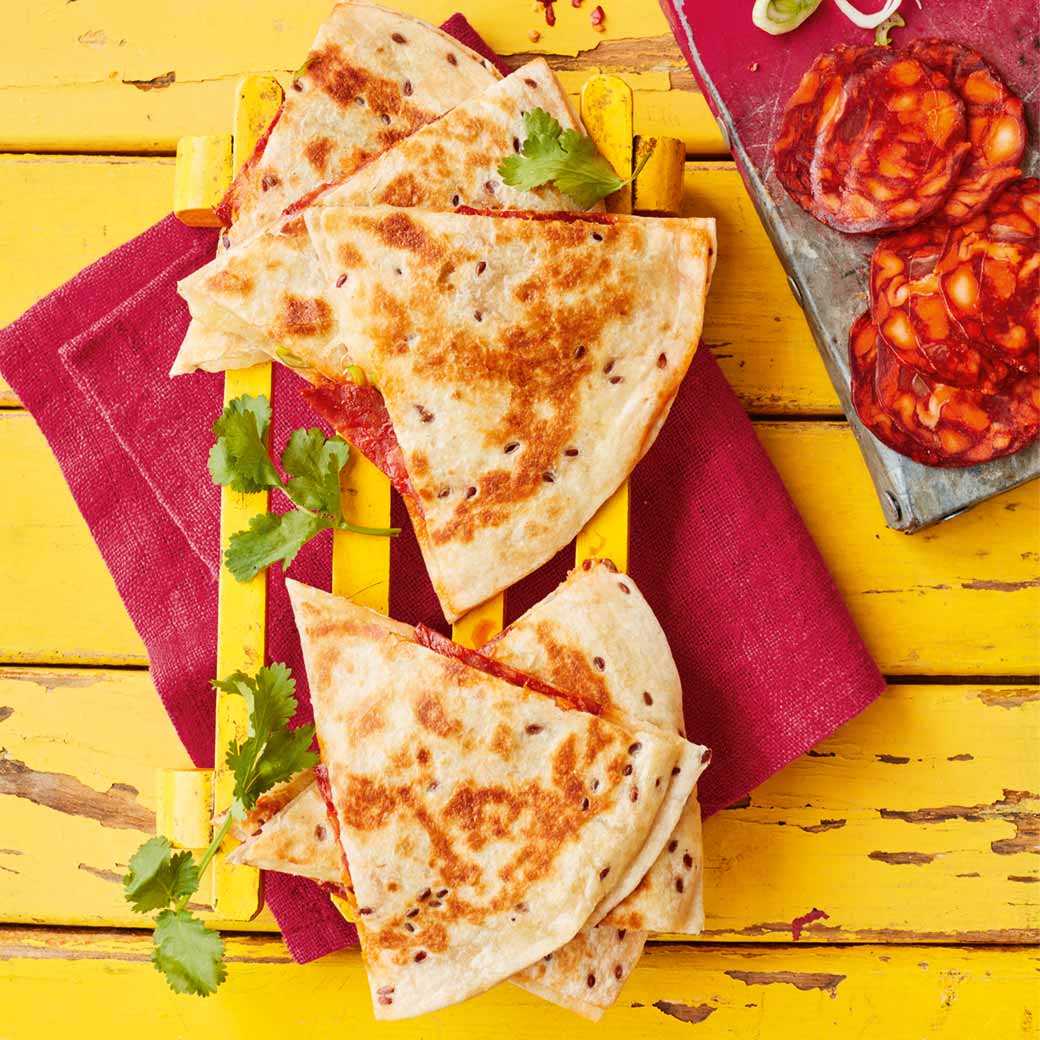 Chorizo Quesadilla