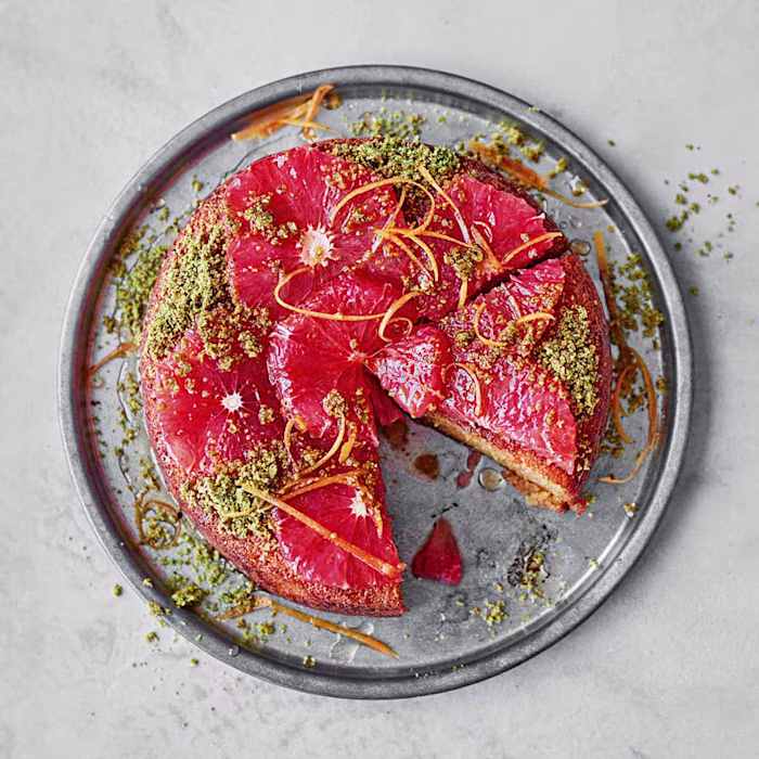 Grapefruit, Almond and Thyme Cake