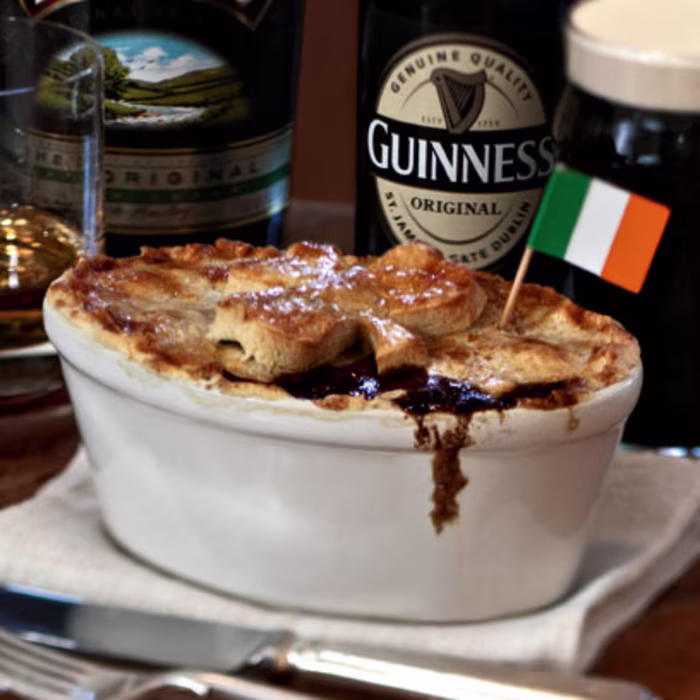 Beef & Guinness Pie