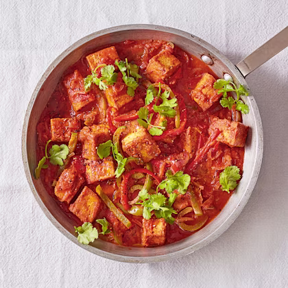 Spicy Tofu Jalfrezi