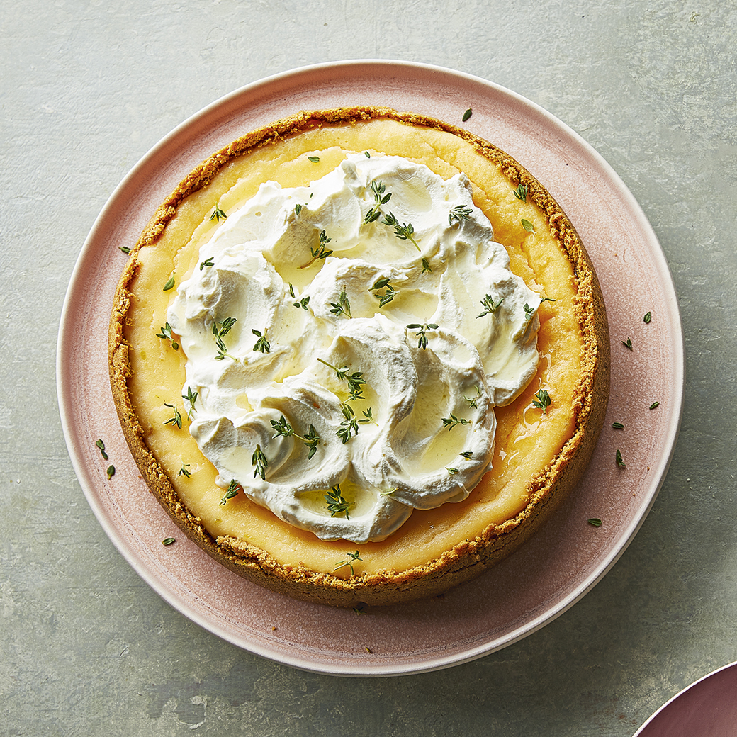 Lemon and Thyme Cheesecake