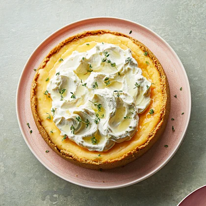 Lemon and Thyme Cheesecake