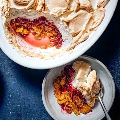 Cornflake Queen of Puddings