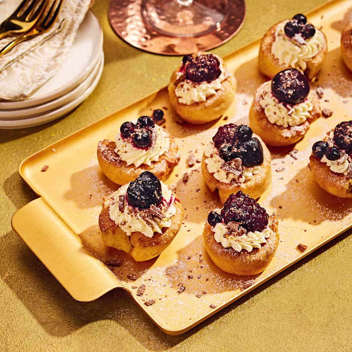 Mini Black Forest Popovers