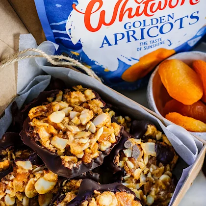 Apricot and Ginger Florentines
