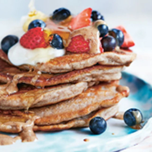 Coco-Nutty Banana Pancakes