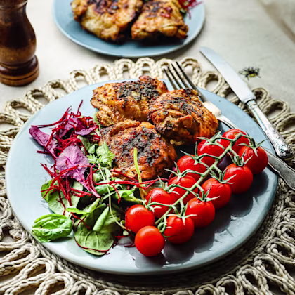 Air Fryer Chicken Thighs