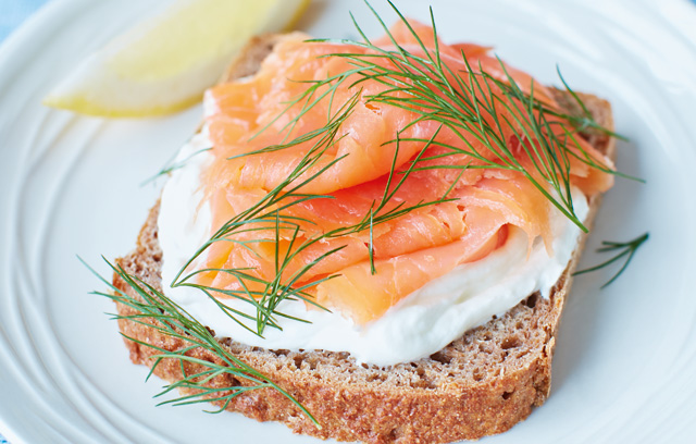 Smoked Salmon & Skyr on Rye