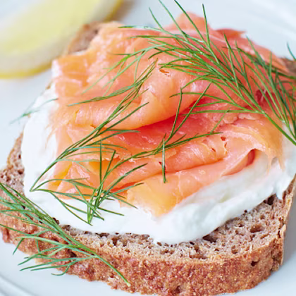 Smoked Salmon & Skyr on Rye