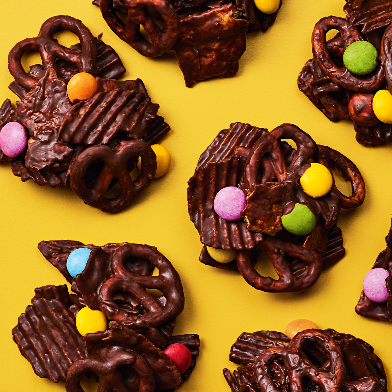 Crunchy Chocolate Clusters