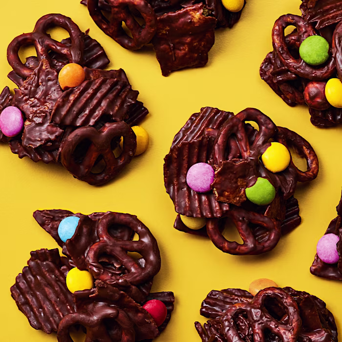 Crunchy Chocolate Clusters