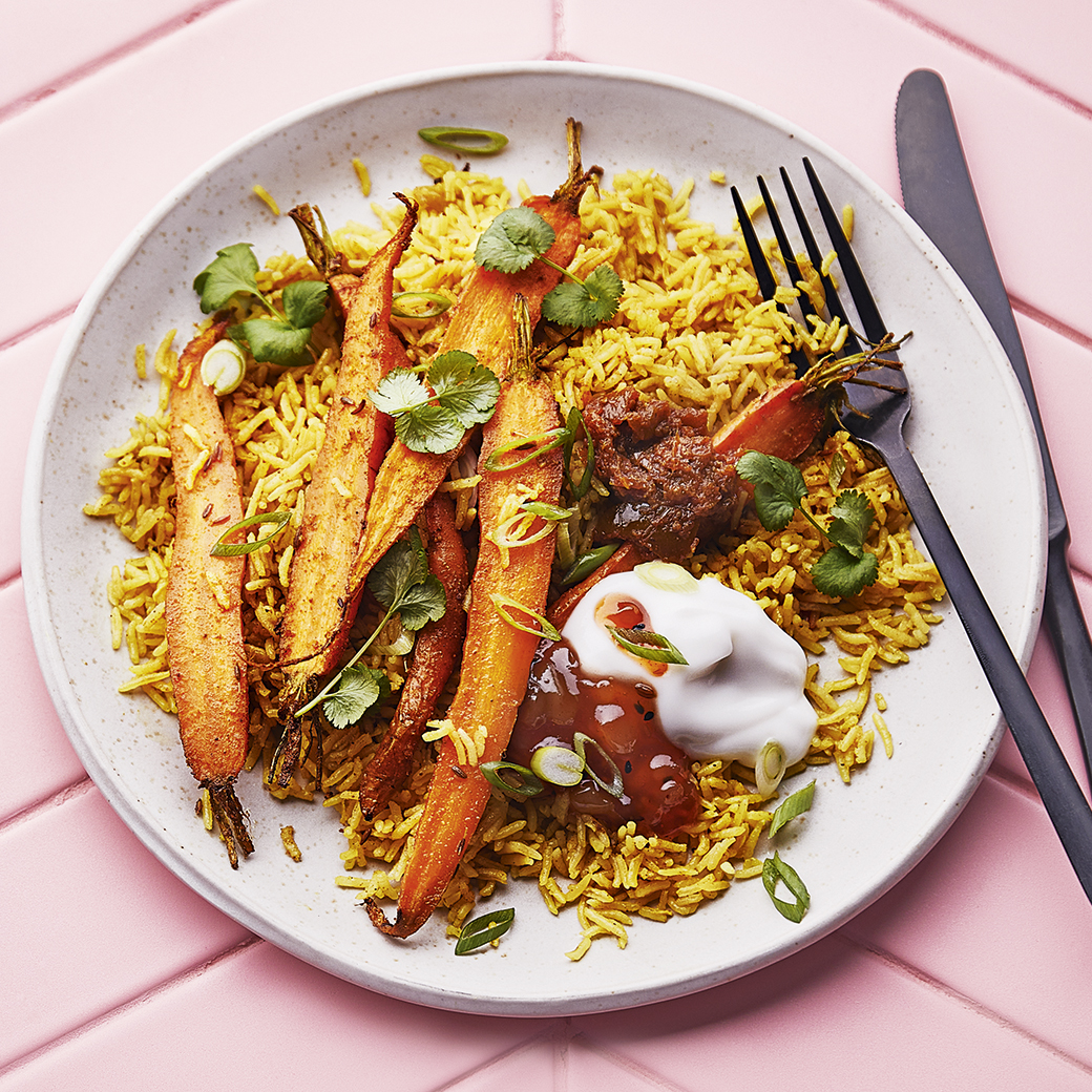 Smoky Carrot Vegeree