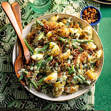 Crispy Caper and Dill Potato Salad