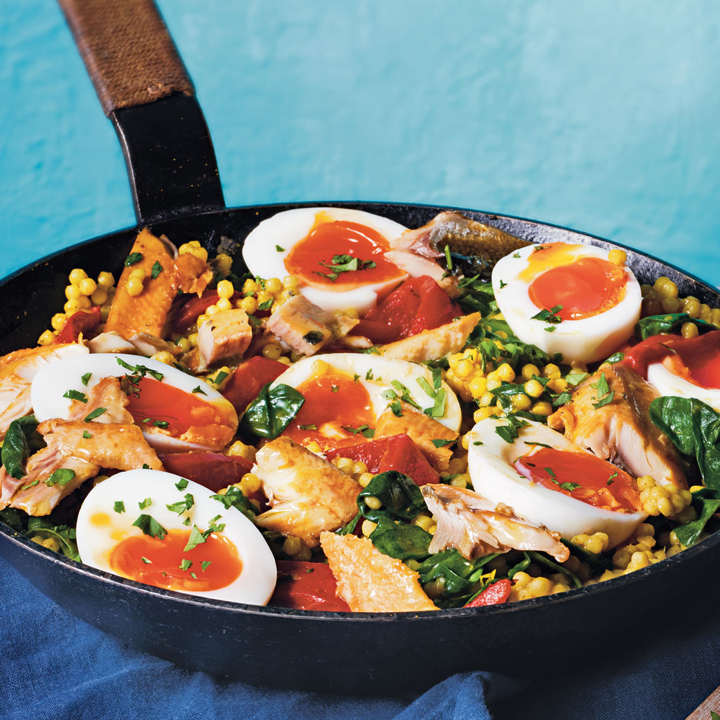 Pearl Couscous Kedgeree