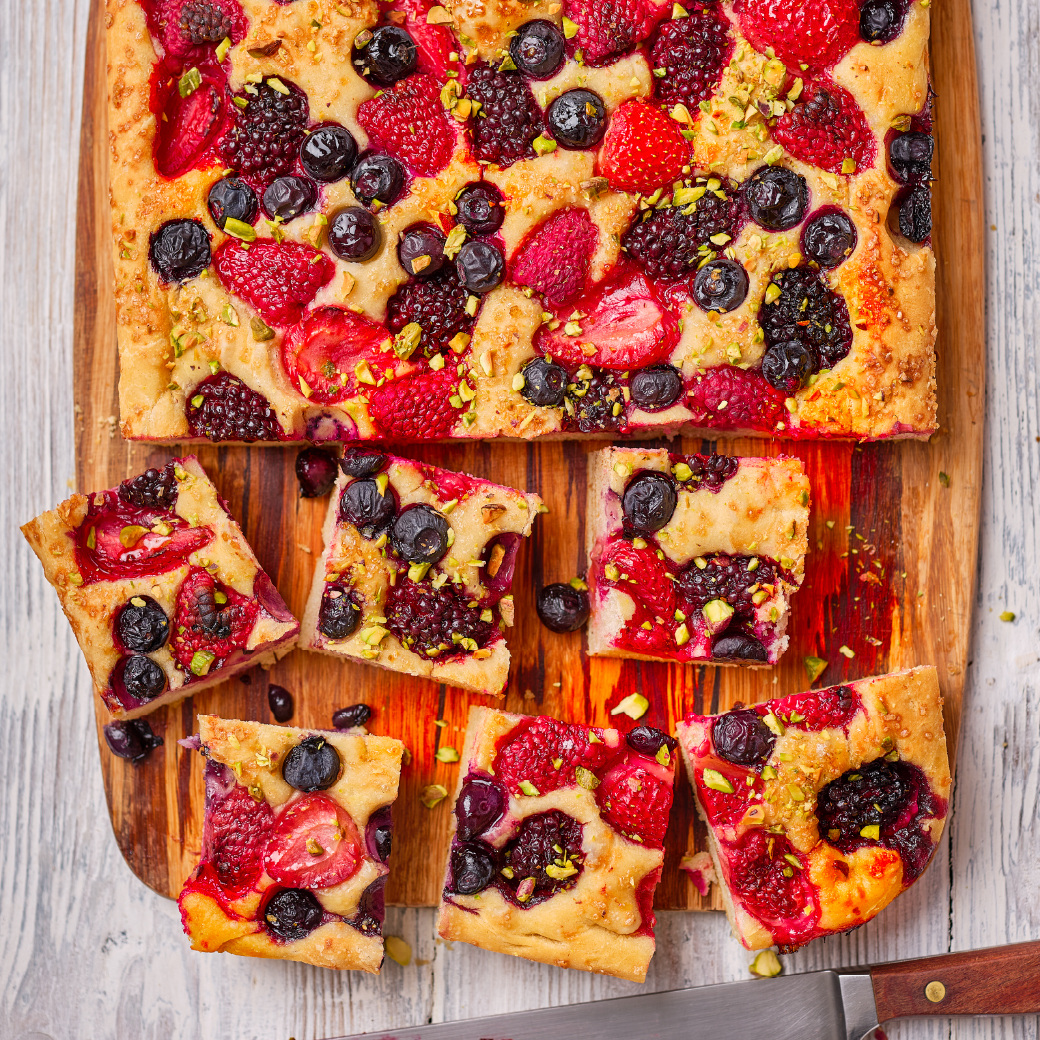 Mixed Berry Breakfast Bread