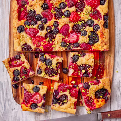 Mixed Berry Breakfast Bread