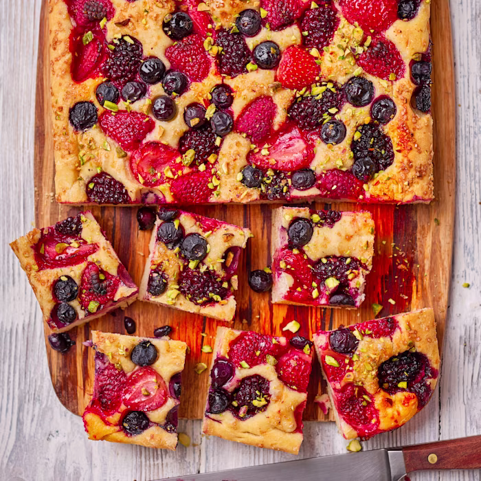 Mixed Berry Breakfast Bread