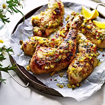 Chicken Leg with Preserved Lemon Marinade