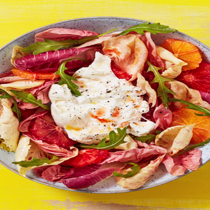 Burrata, Blood Orange and Radicchio Salad
