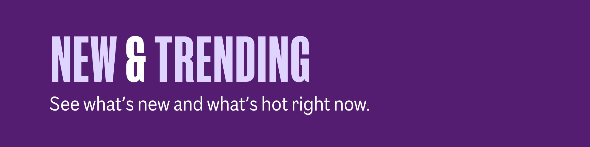 Find out what's new and what's hot at Ocado.