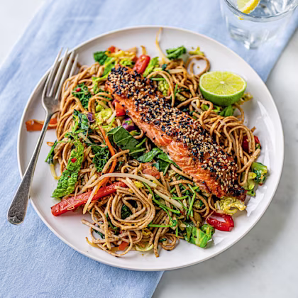 Miso and Ginger Roasted Trout