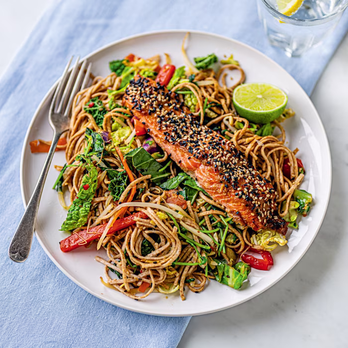 Miso and Ginger Roasted Trout