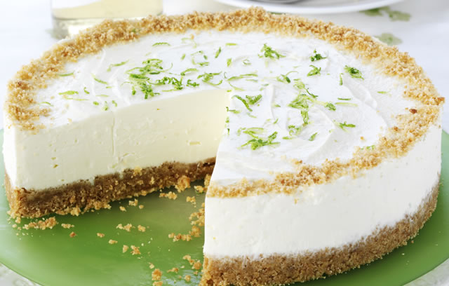 Elderflower & Lime Cheesecake