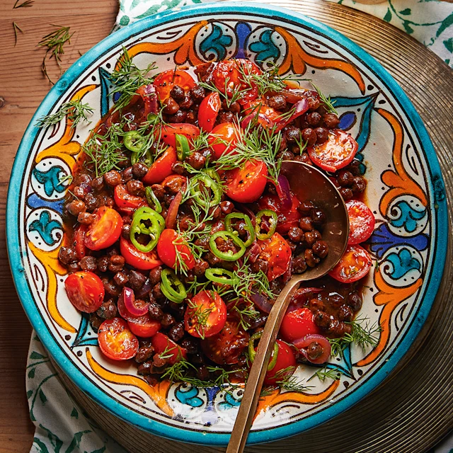 Black Chickpea Chaat