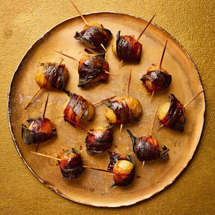 Mini Pancetta and Sage Potatoes